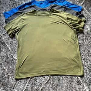 Set of 3 George T-Shirts in Green, Blue, and Gray XL